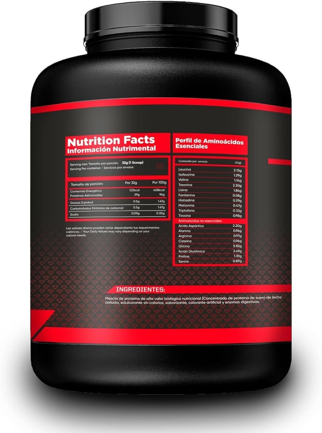 Proteína Pro Whey Isolate 5lbs (2.27kg) 70 servicios Diamondtech