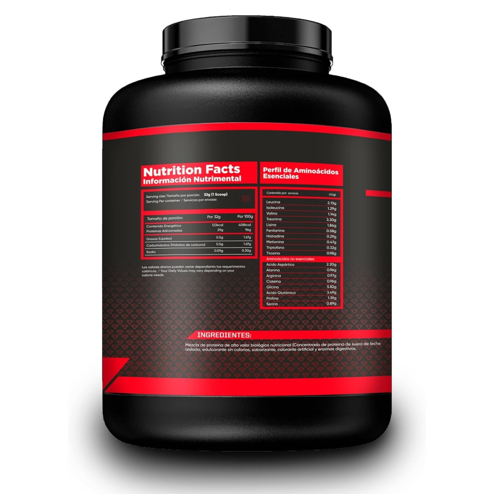 Proteína Pro Whey Isolate 5lbs (2.27kg) 70 servicios Diamondtech – Mi ...